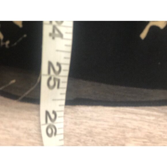 Cynthia‎ Howie Skirt Womens SZ 12 Black Floral Silk Whimsigoth Boho Hippie - Picture 4 of 5